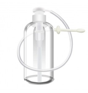 MIZZZEE Press Bottle Washer Anal Douche Vagina Cleaning Kit 600ML